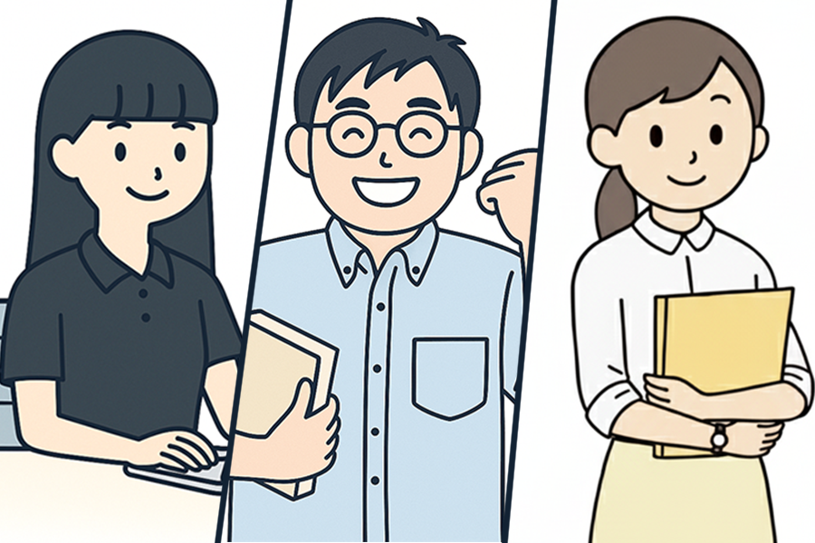 メンバーのイラスト